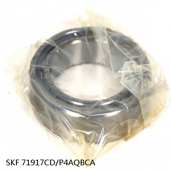 71917CD/P4AQBCA SKF Super Precision,Super Precision Bearings,Super Precision Angular Contact,71900 Series,15 Degree Contact Angle