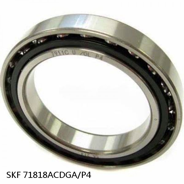 71818ACDGA/P4 SKF Super Precision,Super Precision Bearings,Super Precision Angular Contact,71800 Series,25 Degree Contact Angle