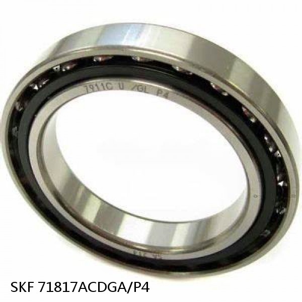 71817ACDGA/P4 SKF Super Precision,Super Precision Bearings,Super Precision Angular Contact,71800 Series,25 Degree Contact Angle