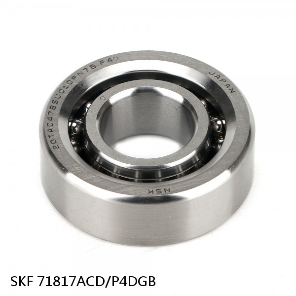 71817ACD/P4DGB SKF Super Precision,Super Precision Bearings,Super Precision Angular Contact,71800 Series,25 Degree Contact Angle