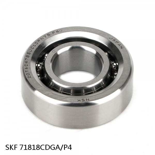 71818CDGA/P4 SKF Super Precision,Super Precision Bearings,Super Precision Angular Contact,71800 Series,15 Degree Contact Angle